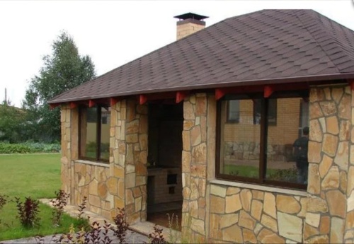 Плитняк златолит жёлтый для фасада 1,5-3 см купить в Волчанске