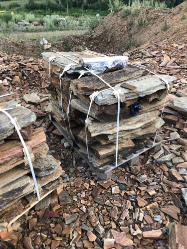 Плитняк кора дерева 50-100мм для пошаговых дорожек купить в Волчанске