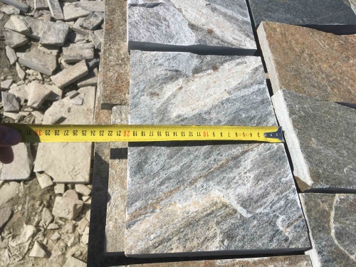 Плитка пилёная златолит Уральский для фасада купить в Волчанске